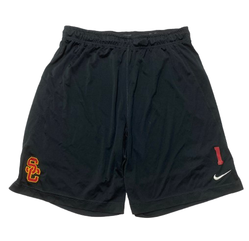 Velus Jones Jr. USC Football Player Exclusive Shorts with 