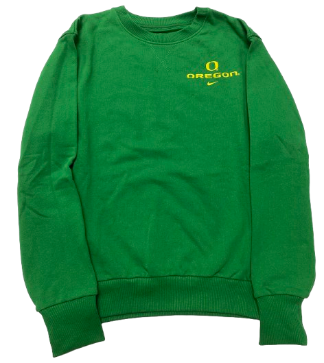 Mackenzie Morris Oregon Volleyball Team Issued Crewneck Sweatshirt (Size S)