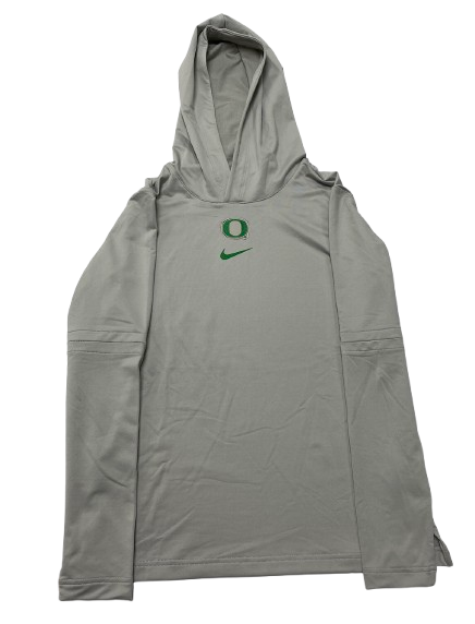 Mackenzie Morris Oregon Volleyball Team Issued Performance Hoodie (Size S)