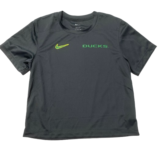 Mackenzie Morris Oregon Volleyball Team Issued Workout Shirt (Size S)