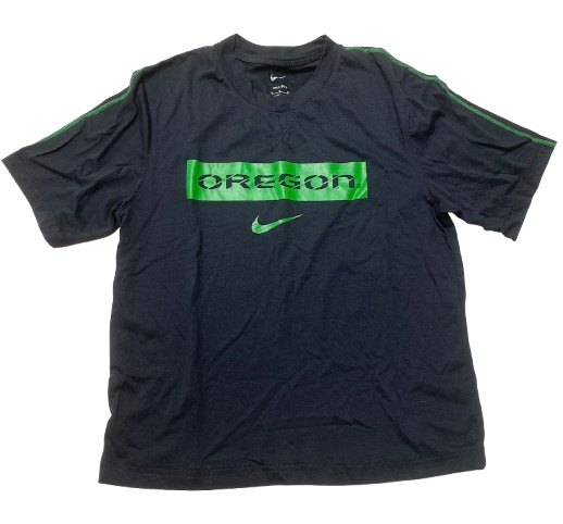 Mackenzie Morris Oregon Volleyball Team Issued Workout Shirt (Size S)