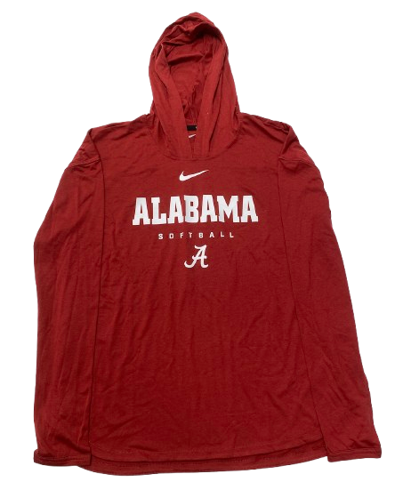 Kendal Clark Alabama Softball Player Exclusive Performance Hoodie (Size M)