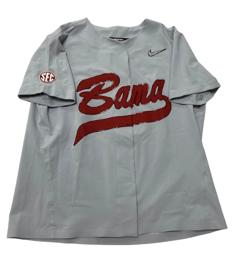 Kendal Clark Alabama Softball Official Game Issued Jersey (Size XL)