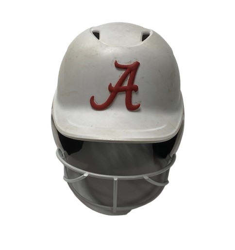 Kendal Clark Alabama Softball Official Game Worn Batting Helmet