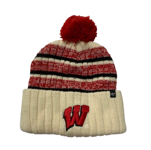 Tanner Koziol Wisconsin Football Team Issued Beanie Hat