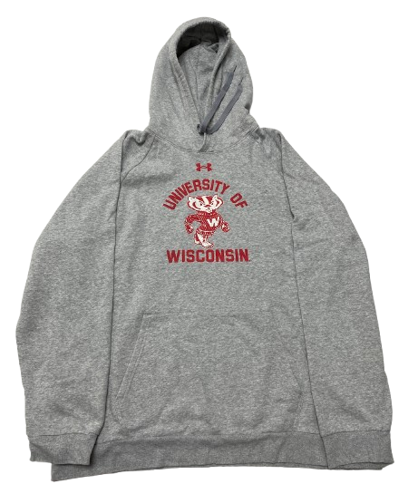 Tanner Koziol Wisconsin Football Team Issued Sweatshirt (Size XXL)