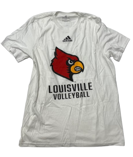 Paige Morningstar Louisville Volleyball Player Exclusive "2021 NCAA Volleyball Championship" Workout Shirt (Size M)