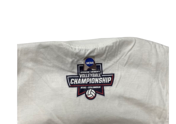 Paige Morningstar Louisville Volleyball Player Exclusive "2021 NCAA Volleyball Championship" Workout Shirt (Size M)