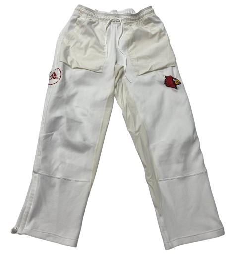 Paige Morningstar Louisville Volleyball Team Issued Sweatpants (Size M)