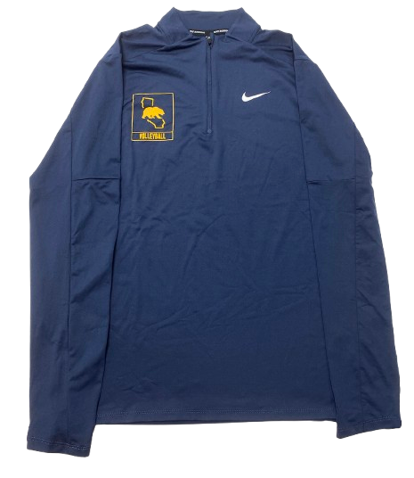 Paige Morningstar California Volleyball Player Exclusive Quarter-Zip Pullover (Size L)