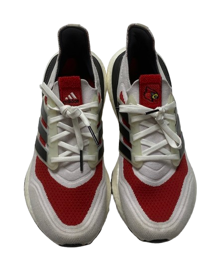 Paige Morningstar Louisville Volleyball Team Issued "Ultraboost 21" Shoes (Size 8.5)