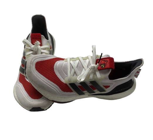 Paige Morningstar Louisville Volleyball Team Issued "Ultraboost 21" Shoes (Size 8.5)