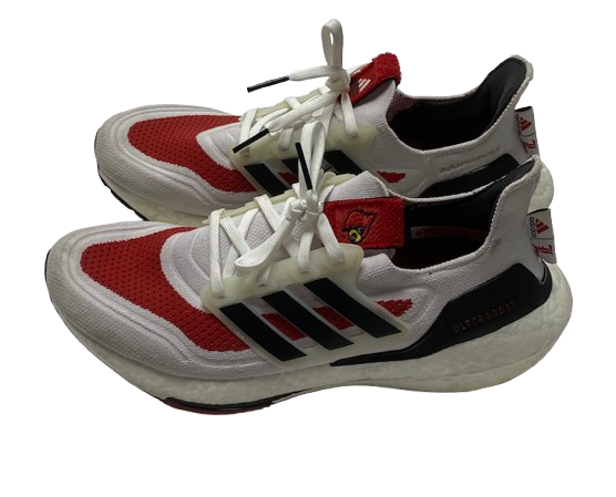 Paige Morningstar Louisville Volleyball Team Issued "Ultraboost 21" Shoes (Size 8.5)