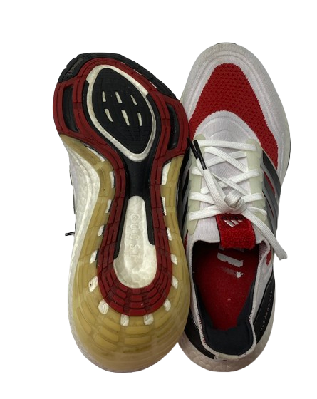 Paige Morningstar Louisville Volleyball Team Issued "Ultraboost 21" Shoes (Size 8.5)