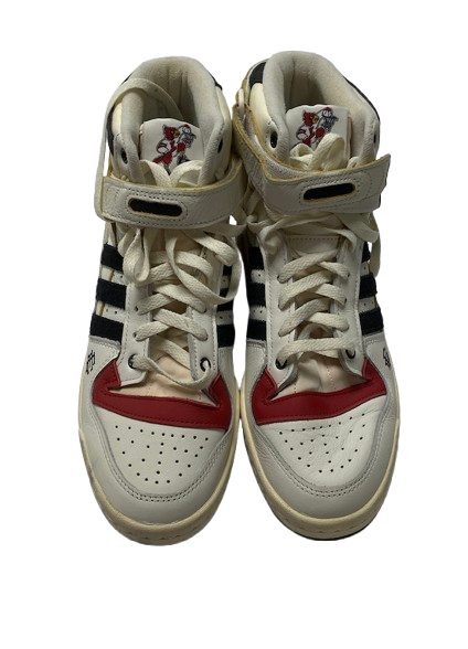 Paige Morningstar Louisville Volleyball Team Issued "Adidas x Eric Emanuel Forum 84 High" Shoes (Size 8.5)