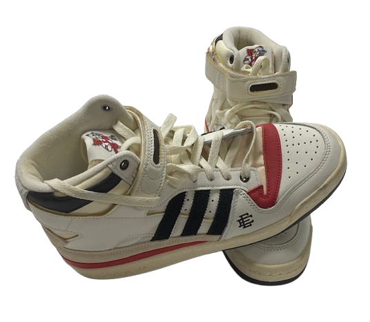 Paige Morningstar Louisville Volleyball Team Issued "Adidas x Eric Emanuel Forum 84 High" Shoes (Size 8.5)