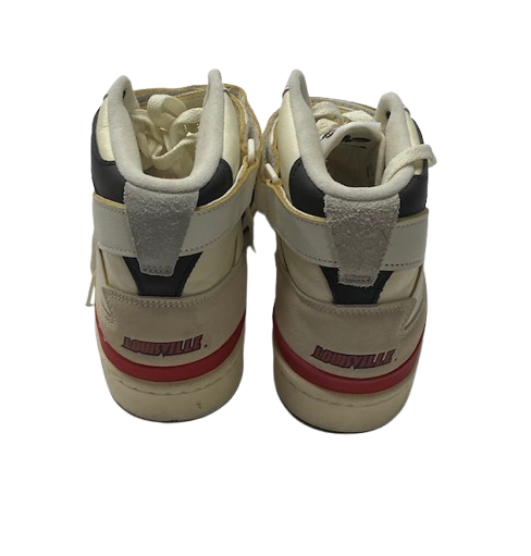 Paige Morningstar Louisville Volleyball Team Issued "Adidas x Eric Emanuel Forum 84 High" Shoes (Size 8.5)