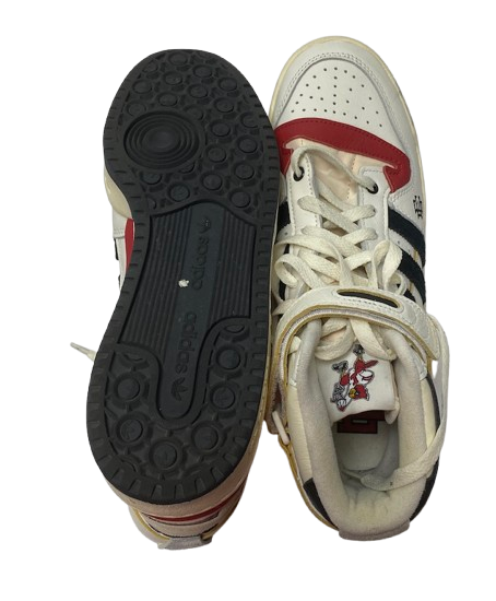 Paige Morningstar Louisville Volleyball Team Issued "Adidas x Eric Emanuel Forum 84 High" Shoes (Size 8.5)