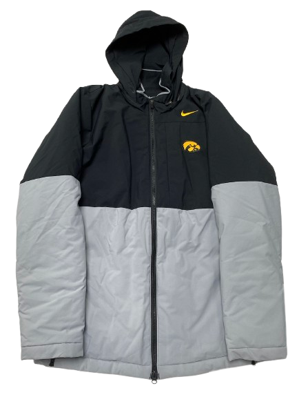 CJ Fredrick Iowa Basketball Player Exclusive Heavy Winter Jacket (Size L)
