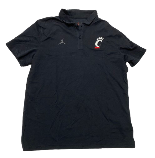 CJ Fredrick Cincinnati Basketball Player Exclusive Polo Shirt (Size L)