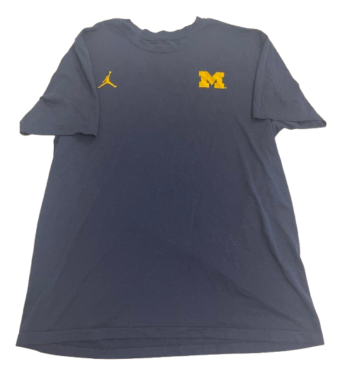 Jack Tuttle Michigan Football Player Exclusive Practice Shirt with Name on Back (Size L)
