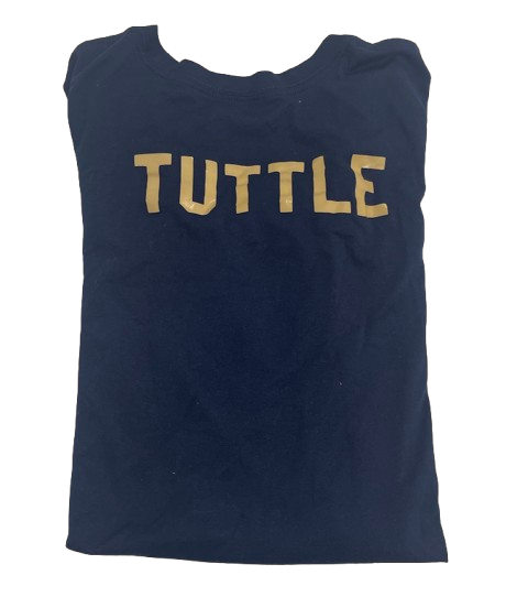 Jack Tuttle Michigan Football Player Exclusive Practice Shirt with Name on Back (Size L)