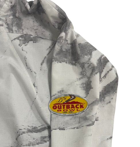 Jack Tuttle Indiana Football Player Exclusive "2021 Outback Bowl - 35th Anniversary" Quarter-Zip Jacket (Size LT)