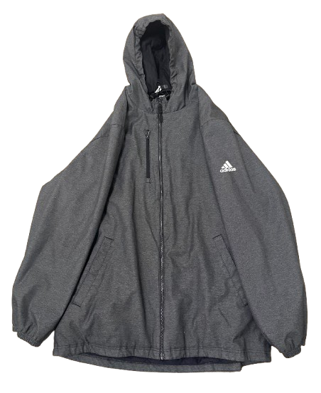 Jack Tuttle Indiana Football Player Exclusive Heavy Sidelines Jacket (Size L)