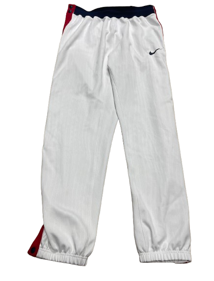 Canyon Barry Team USA Olympics Basketball Player Exclusive Pre-Game Warm-Up Snap-Off Sweatpants (Size L)
