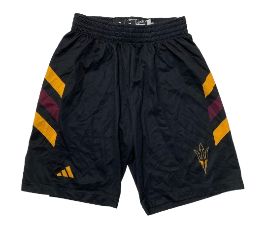 Alston Mason Arizona State Basketball Player Exclusive Practice Shorts (Size M)
