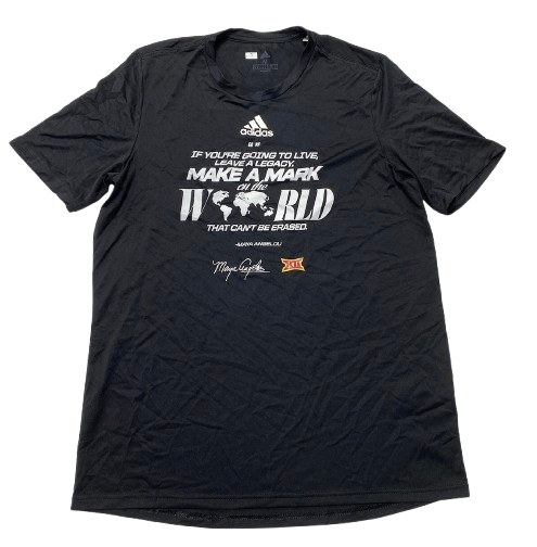 Alston Mason Arizona State Basketball Player Exclusive 2025 Black History Month Pre-Game Warm-Up Shooting Shirt (Size M)