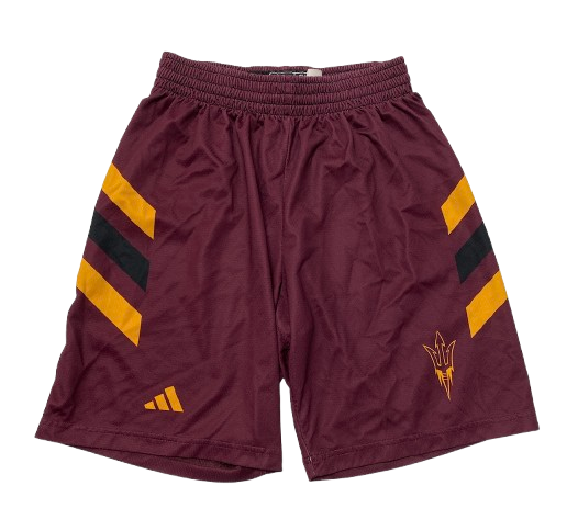 Alston Mason Arizona State Basketball Player Exclusive Practice Shorts (Size M)