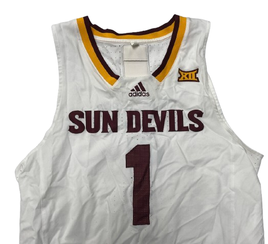 Alston Mason Arizona State Basketball 2024-2025 Game Worn Jersey (Size M)