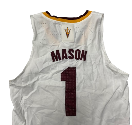 Alston Mason Arizona State Basketball 2024-2025 Game Worn Jersey (Size M)