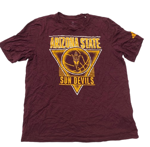 Alston Mason Arizona State Basketball Team Issued Workout Shirt (Size M)