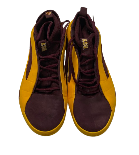 Alston Mason Arizona State Basketball Player Exclusive "James Harden" Shoes (Size 12.5)