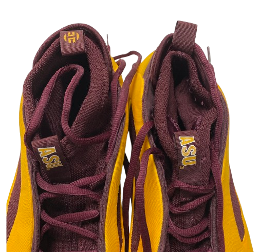 Alston Mason Arizona State Basketball Player Exclusive "James Harden" Shoes (Size 12.5)