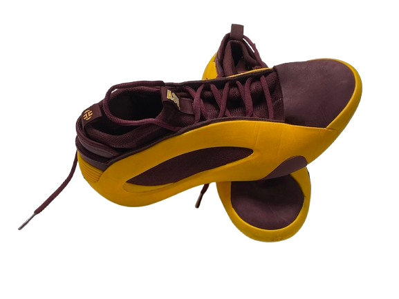 Alston Mason Arizona State Basketball Player Exclusive "James Harden" Shoes (Size 12.5)