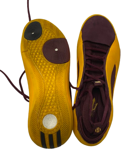 Alston Mason Arizona State Basketball Player Exclusive "James Harden" Shoes (Size 12.5)