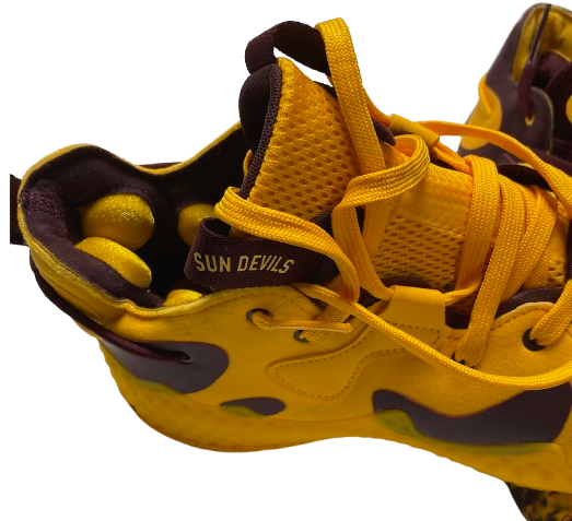 Alston Mason Arizona State Basketball Player Exclusive "James Harden" Shoes (Size 12.5)