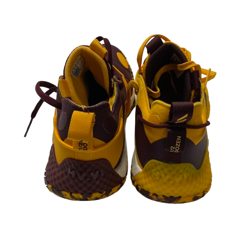 Alston Mason Arizona State Basketball Player Exclusive "James Harden" Shoes (Size 12.5)