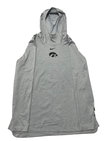 CJ Fredrick Iowa Basketball Team Issued Performance Hoodie (Size L)