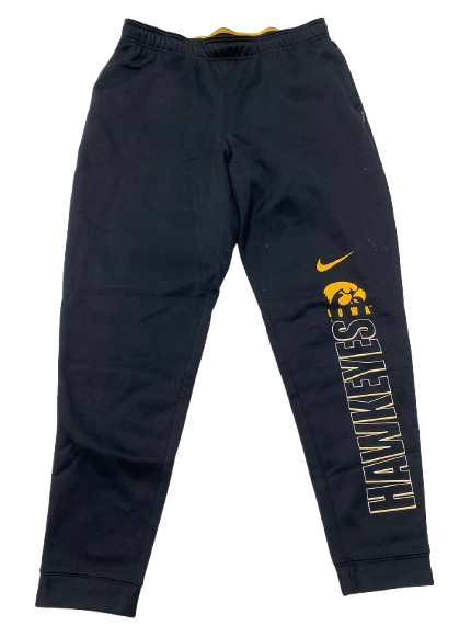 CJ Fredrick Iowa Basketball Team Issued Sweatpants (Size L)