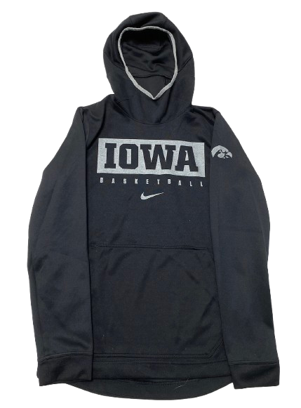 CJ Fredrick Iowa Basketball Team Issued Travel Sweatshirt (Size S)