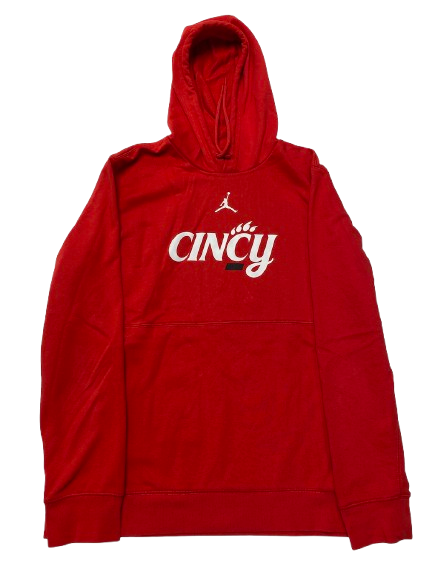 CJ Fredrick Cincinnati Basketball Team Issued Sweatshirt (Size L)