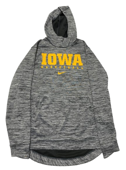 CJ Fredrick Iowa Basketball Team Issued Sweatshirt (Size L)