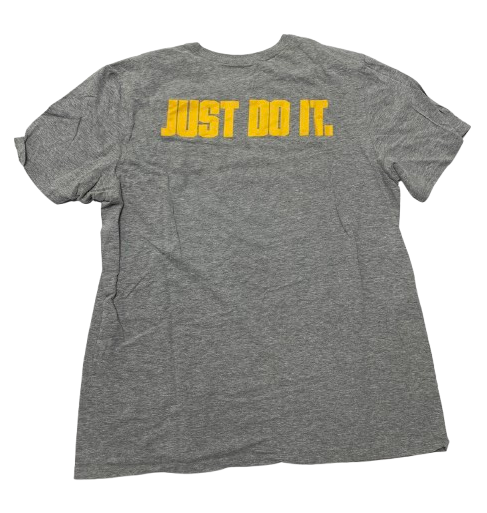 CJ Fredrick Iowa Basketball Team Issued Workout Shirt (Size L)