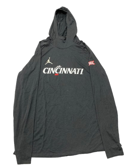 CJ Fredrick Cincinnati Basketball Player Exclusive Performance Hoodie (Size L)