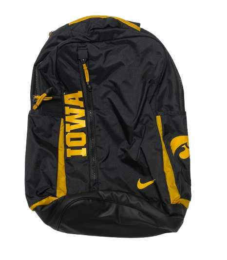 CJ Fredrick Iowa Basketball Player Exclusive Travel Backpack