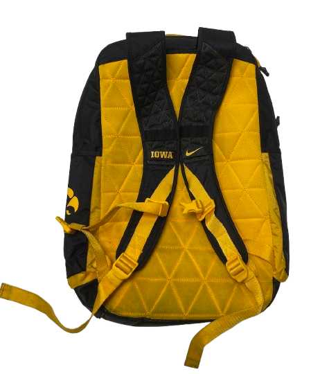 CJ Fredrick Iowa Basketball Player Exclusive Travel Backpack